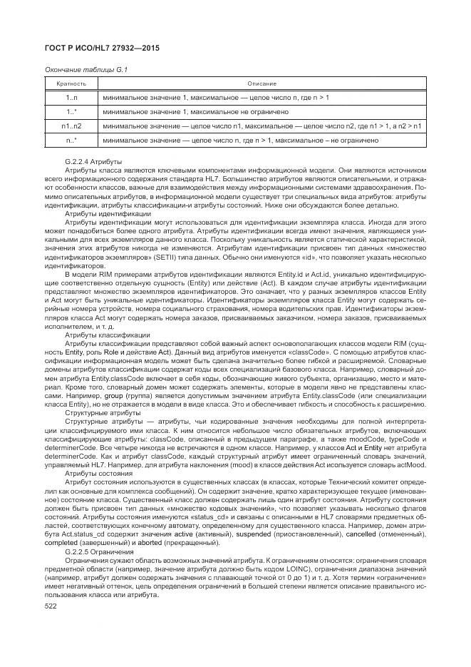 ГОСТ Р ИСО/HL 7 27932-2015, страница 526